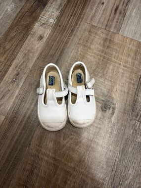 Keds White Toddler Mary Jane Strap Shoes
